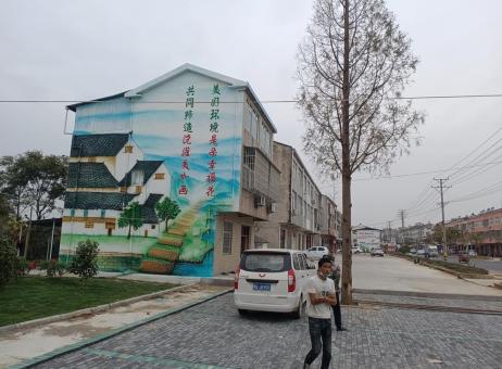 界首墙绘的制作流程