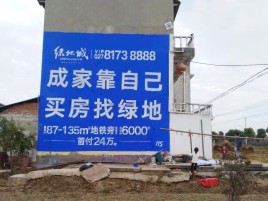 界首墙体广告位置选择重要性