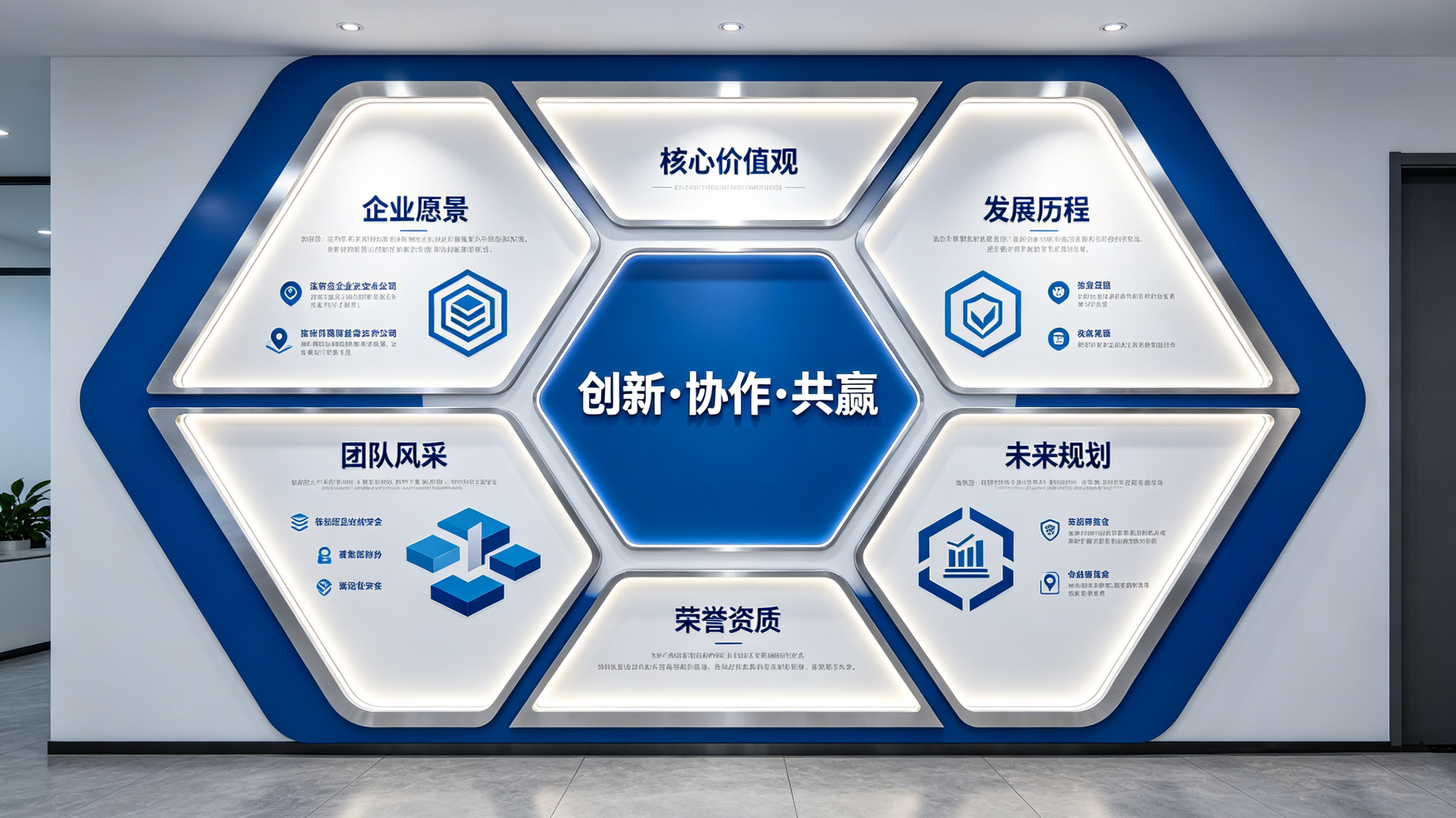 界首企业文化墙六边形避坑指南（新手常犯5个错误）